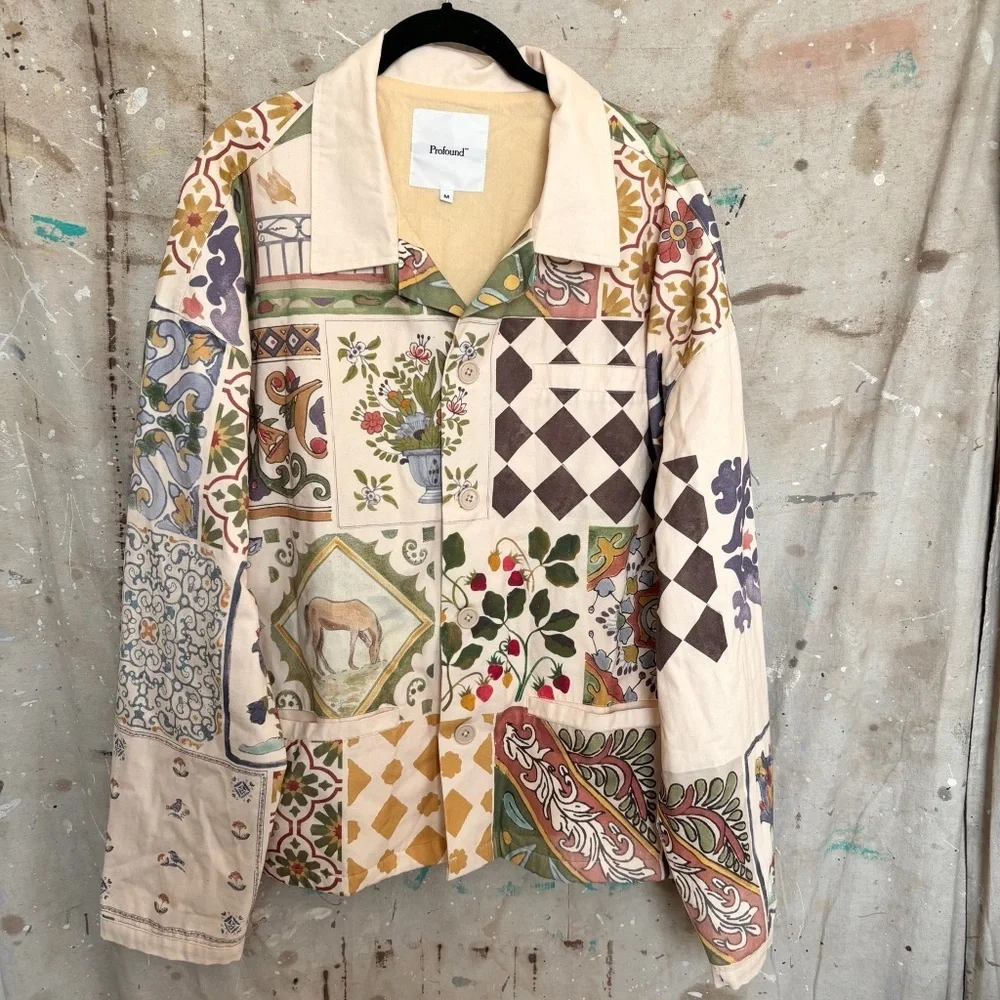 Profound Mosaic Work Jacket - Picture 2 of 5